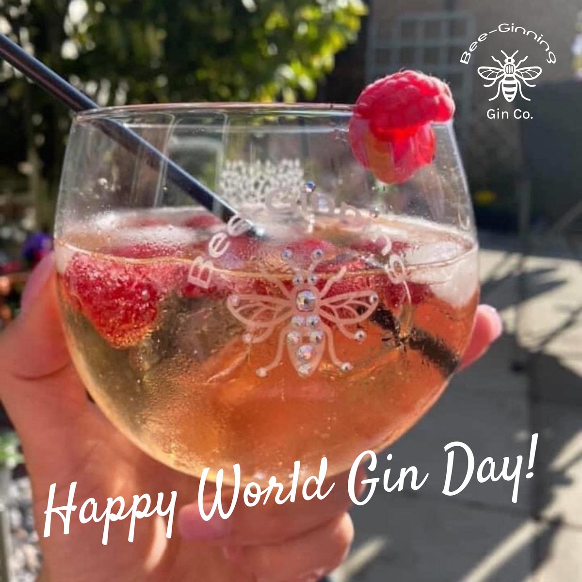 Happy World Gin Day From Manchester 🐝🍸