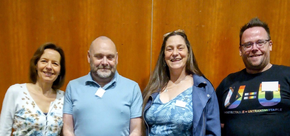 MindfulHIV's tweet image. @MyCommunity_THT Reunion! Great to be together at the @Positively_UK conference to connect with others and create #OurHIVfutures manifesto! Make #peersupport accessible to all #mycommunityforum