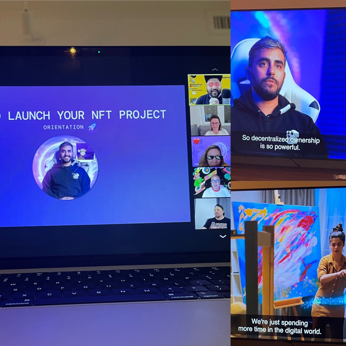 ane_4Real's tweet image. Late night study at @ZenAcademy_ with @Zeneca_33 #DecentralizedFUN 

@nasacademy 🙏🏼