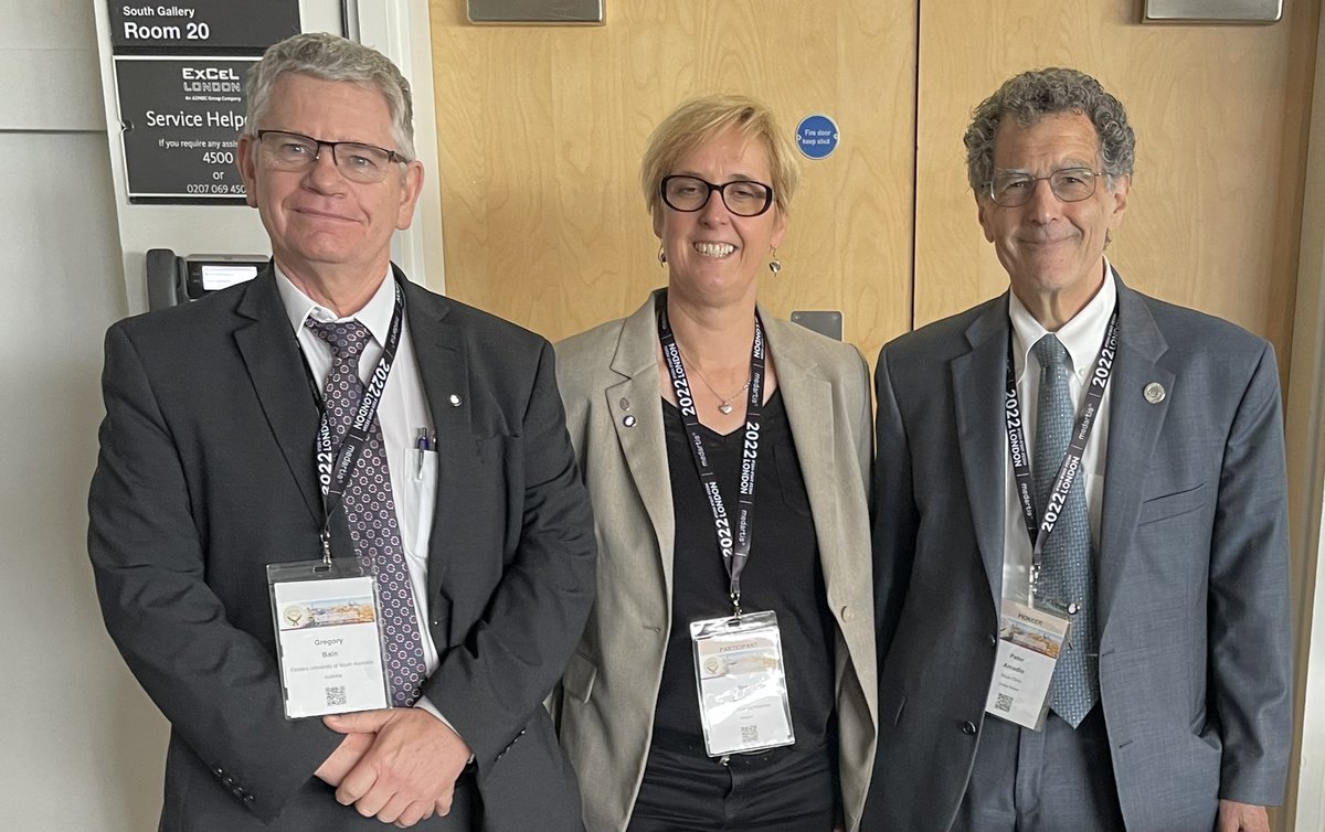 Ilse_Degreef's tweet photo. Enjoyed a wonderful week at #IFSSH in London! Very happy to have been elected to join the nomination committee together with Dr Amadio. In the picture you can spot Dr Bain too, who was elected for the executive committee, representing the Asia Pacific region.
Full of enthusiasm! https://t.co/RLYN9zk82E