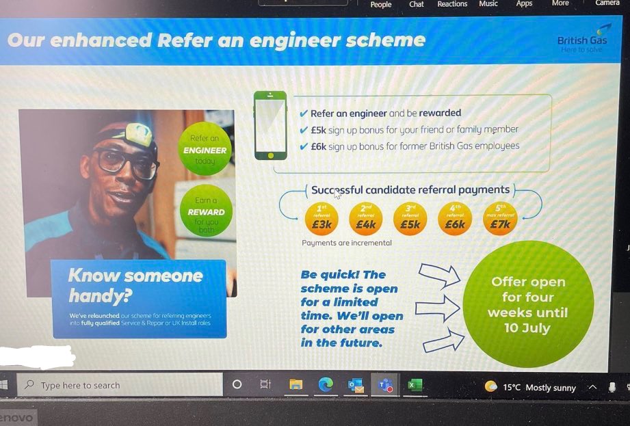Head of Recruitment sitting with their feet up on the desk smoking cigars as they let the staff do their job for them. 

Maybe firing all those experienced engineers and replacing them with 12 week gas course new starts wasn’t the right idea after all eh #hiChris? #braintrust