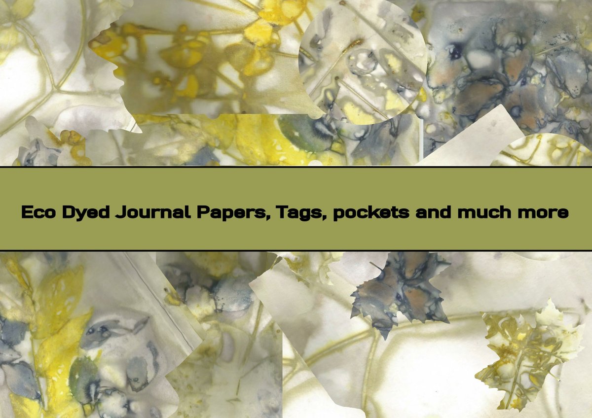 KcPapercraft's tweet image. Excited to share 50% off digitals in my #etsy shop: Eco Dyed Junk Journal Pack, Tags, Pockets, Postcards, Tickets, Digital Download, Flora and Fauna, Handmade Paper, leaves, Botanical Ephemera etsy.me/3QhFZ6k #cardmakingstationery #flowers #ephemera #digital