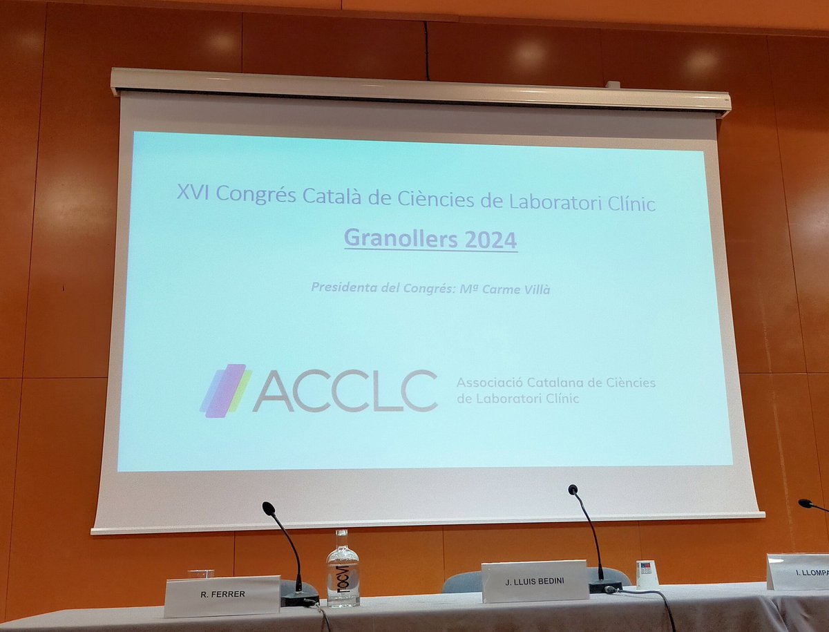 Èxit de participació al XV Congrés Català de Ciències de Laboratori Clínic després de l'aturada provocada per la pandèmia per COVID-19 amb 184 inscrits!! 
Felicitar al comitè organitzador, ponents, assistents, i organització <a href="/grupric/">Grupo RiC</a>
#laboratoriclinic #granollers2024