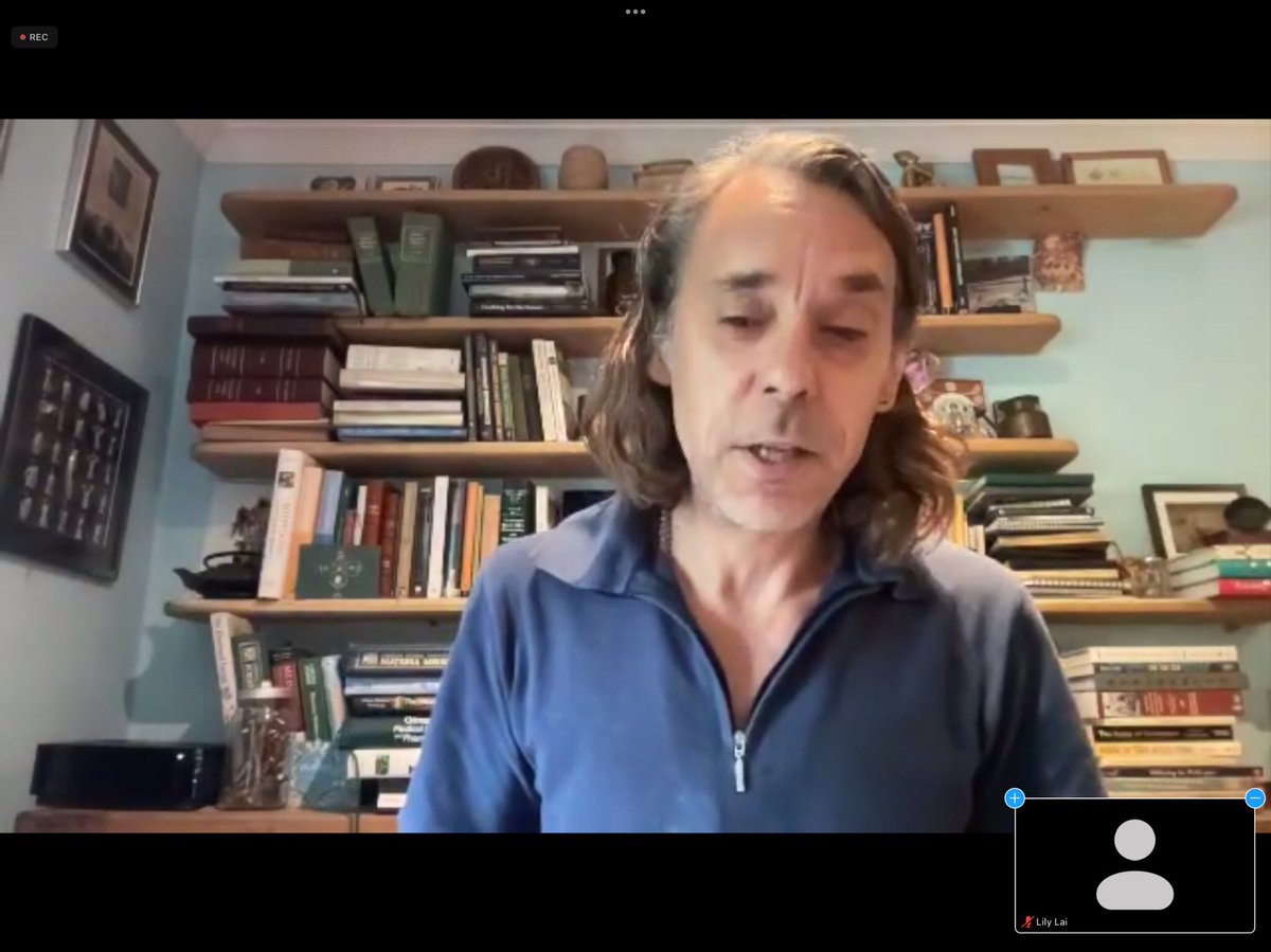 Excited to be at this 2-day <a href="/RCHMnews/">RCHM</a> online conference - just joined to hear Sebastian Pole from the #Herbal Alliance talk about all the work he and his team are doing on herbal #sustainability! #chineseherbalmedicine #tcm