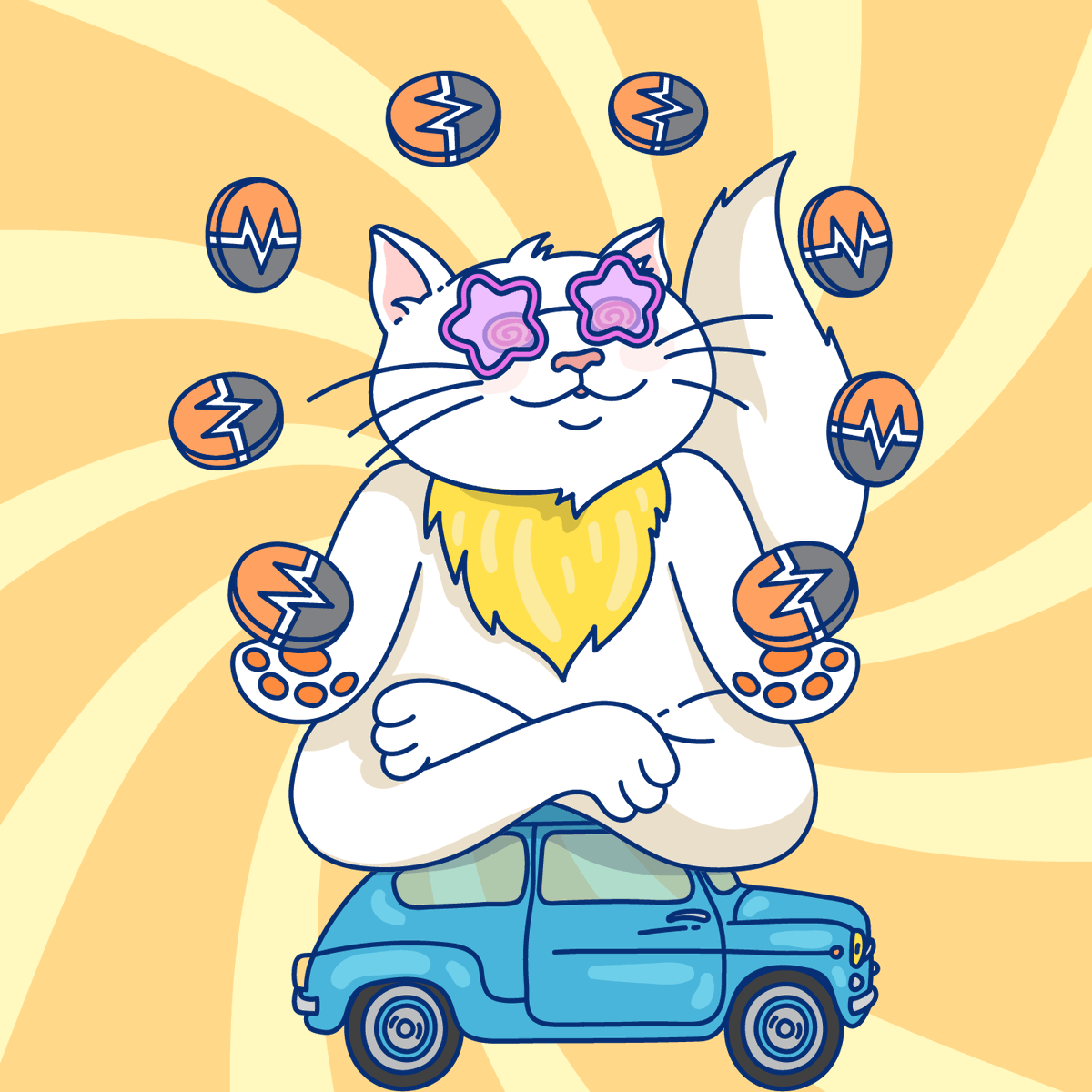 mcatsnft's tweet photo. Newborn Meditating Monero Cat has just showed up!

https://t.co/rP6FImUsdi

Adopt your own NFT Cat at https://t.co/Z4jH7GcsRX 

#nftart #cats #meditate #Monero #XMR https://t.co/ON8AIrHdpl