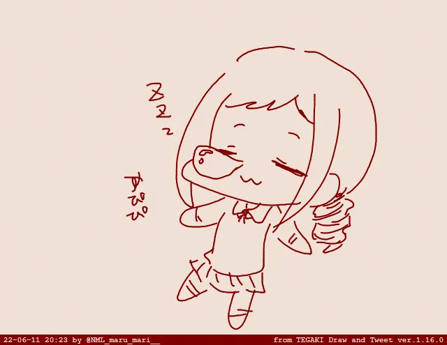 #tegaki_dt 