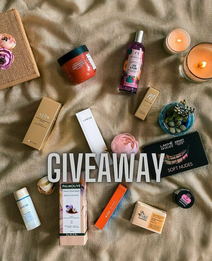 ✨ Huge Birthday Giveaway worth INR 15000 😊✨

Okay so the winners for the last giveaway have been chosen and they will be announced tomorrow. The response of the last giveaway was sooo huge that I wanted to make the June giveaway special for all of you! (And as it’s my birthd…