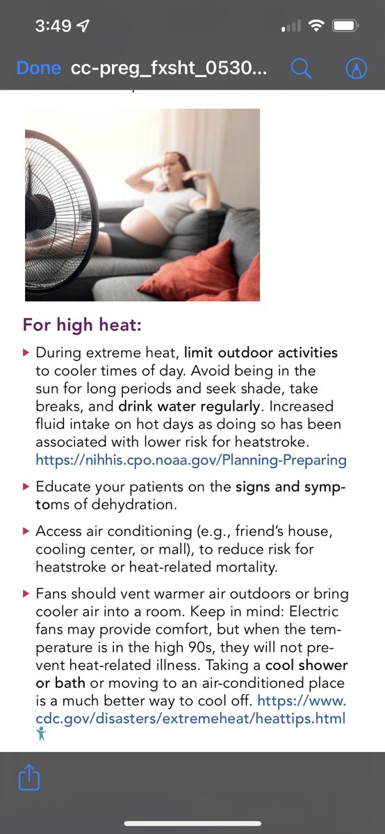 mg_zlatnik's tweet photo. With #ExtremeHeat predicted in the western US this weekend, sharing advice for pregnant and other vulnerable people (children, elderly, etc) from @WSPEHSU. @HHS_Health @CDCEnvironment @UCSF_EaRTH @UCClimateHealth https://t.co/BjAcTjcuFC