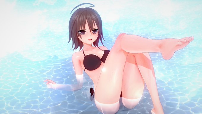 なおちゃんの水着姿かわいい… 