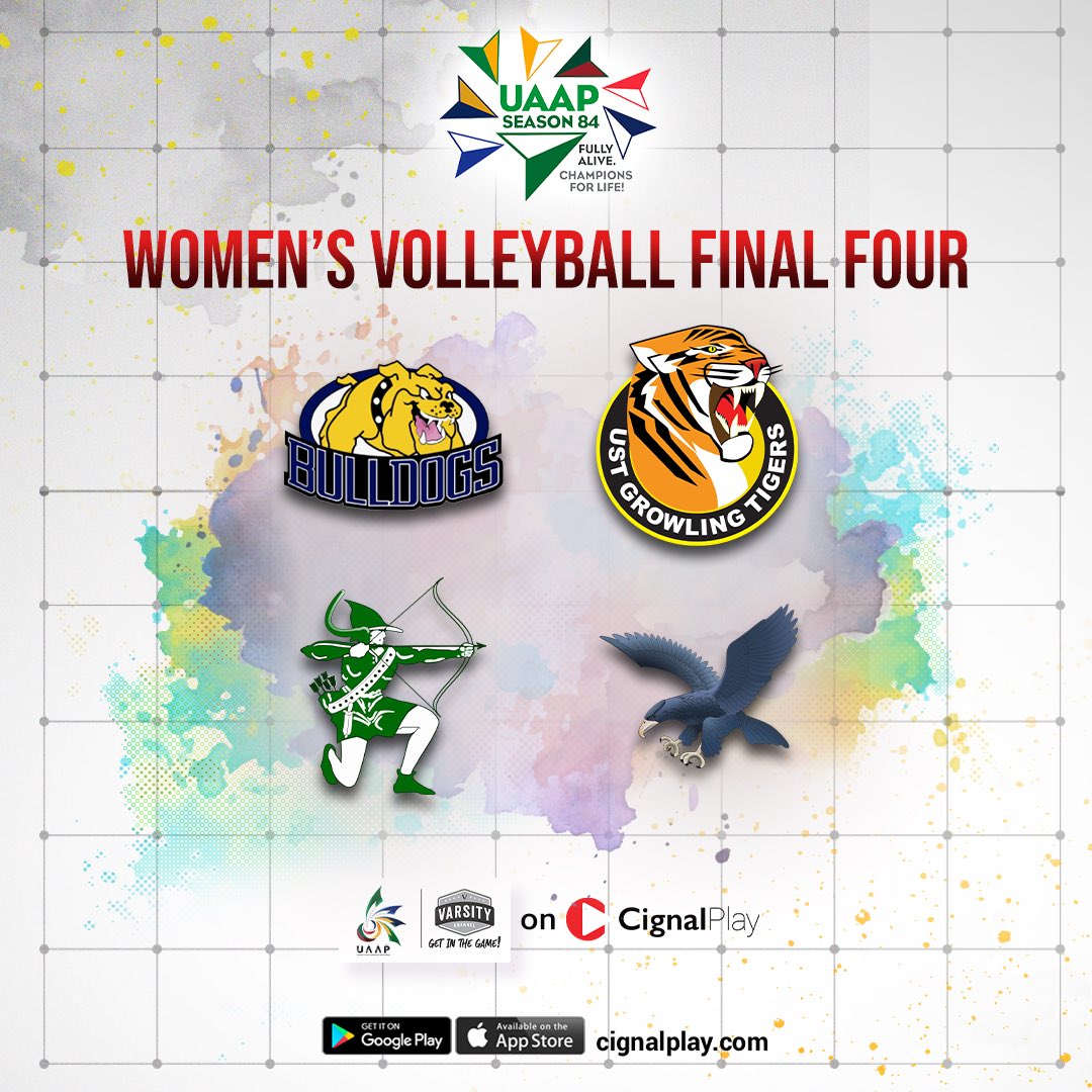 Cignal Play on Twitter "Kasado na ang UAAPSeason84 Women’s Volleyball