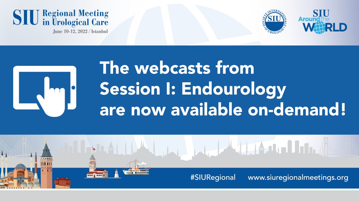 SiuRegional's tweet photo. 💻Watch it today! Webcasts for Session I: Endourology from #SIURegional Meeting are now available on-demand via the event's virtual platform! 
https://t.co/dqLolB7R9B

#SIUWorld #urology #endourology #medical #webcasts https://t.co/368F2HsqTG