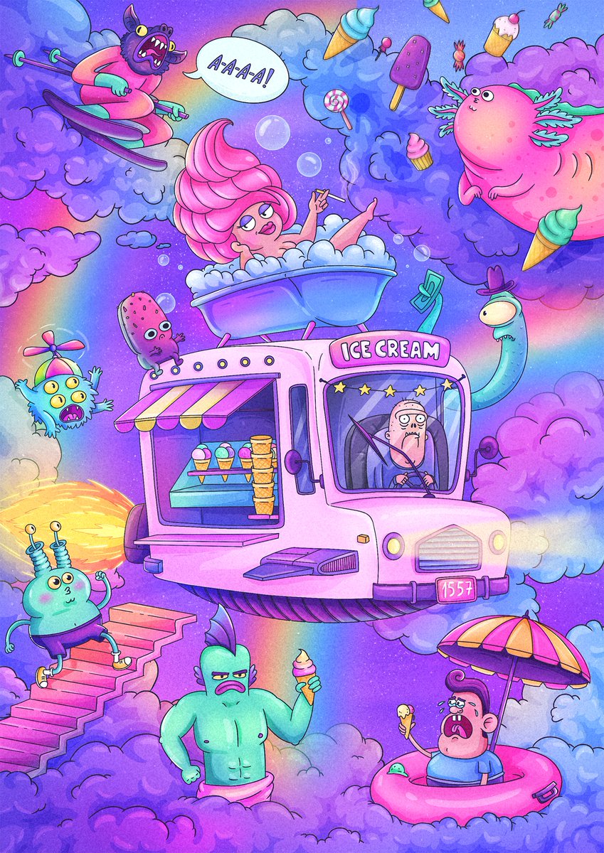 JuliaMaystruk's tweet photo. Misunderstanding #3 on @foundation

Metaverse of adventures where strange and mysterious things happen to even more mysterious and strange creatures. 

✨Price:
✨Reserve: 0.26 eth

https://t.co/Oac7xcbCFT

#nft #FoundationNFT #foundationapp #nftart #NFTartist https://t.co/l4feLiSFad