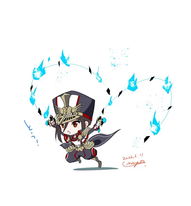 ワンドロメレフちゃん
めざせCawaii 