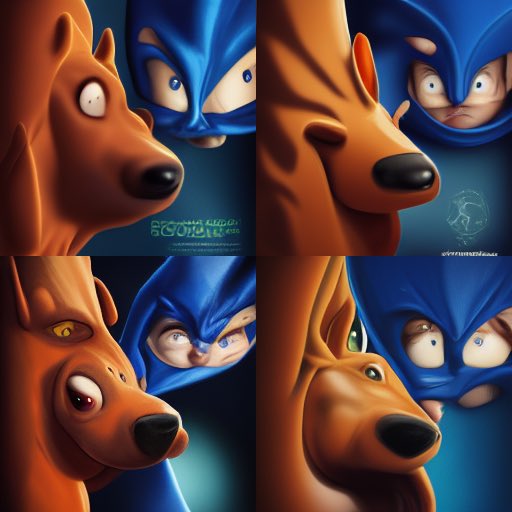 Sonic the Hedgehog meets Scooby-Doo, movie poster #midjourney https://t.co/VbeoJUYLep