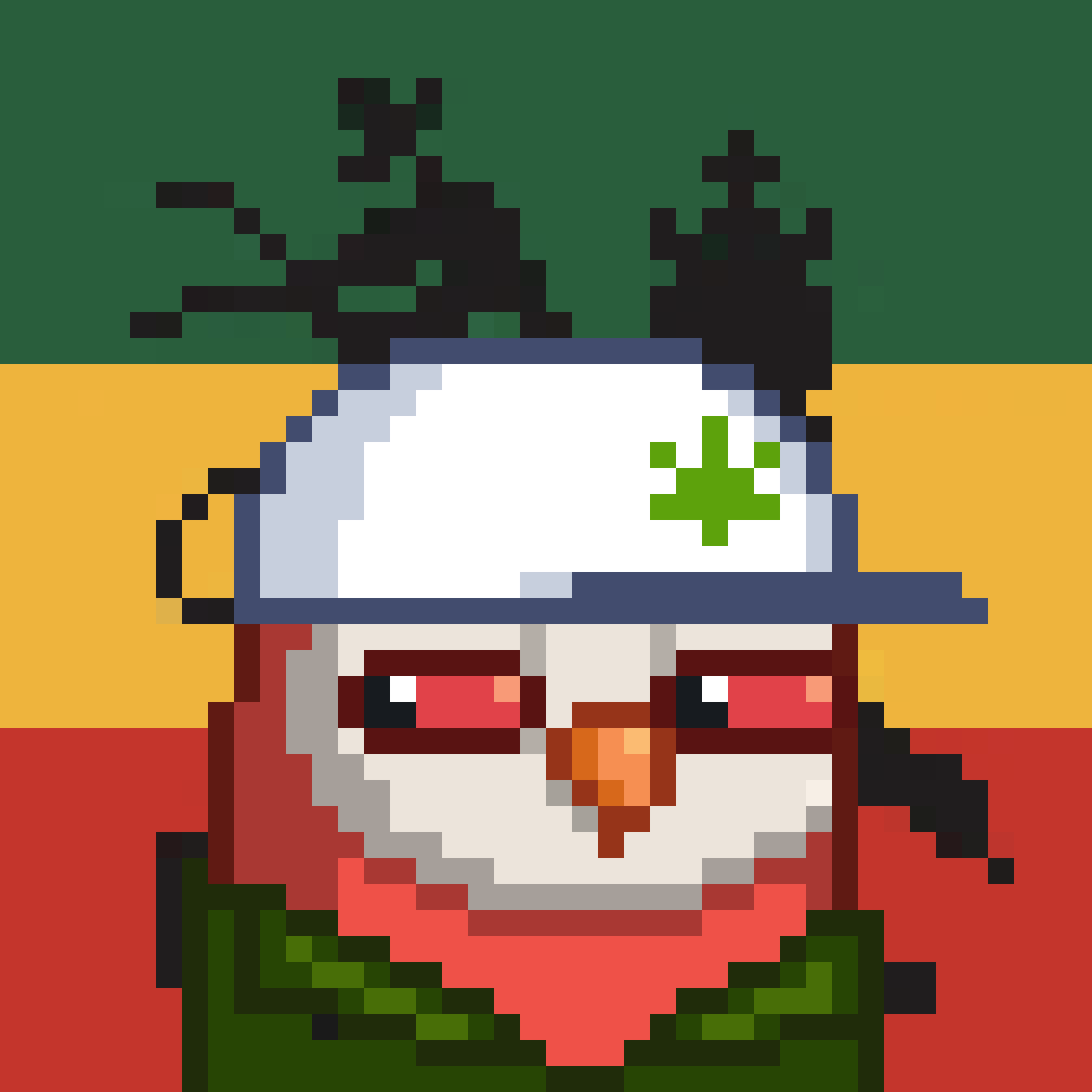 GanjaBirds's tweet photo. As announced earlier, a group of birds has escaped. 

80 Ganja Birds are chilling on the island (out of 420), some already found a new home.

Check the new birds here:
https://t.co/8BBQQoAbDL

The latest giveaway is still running until Sunday (check pinned tweet).

#weednft #nft https://t.co/turBHlniLC