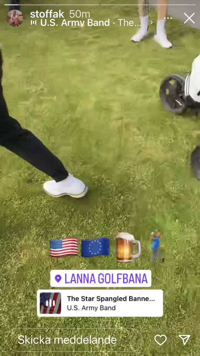 frippa's tweet photo. Soulmate verkar ha bytt golfsällskap @kingantii @FreddeEricson Mycket märkligt 🤷🏼‍♂️ Frågade igår om han ville spela KM med mig men det ville han inte heller… @gsswingers https://t.co/UvzcRzmarf