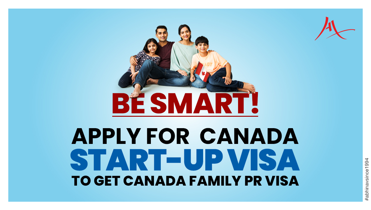 A Smart Visa for Smart Family - Canada Startup Visa for PR!

For more information call us at +91-8595338595.

#startupvisa #canadastartupvisa #investorvisa #businessvisa #businessimmigration #businessimmigrationvisas #familyimmigration #familypr #familyprvisa #canadaimmigration