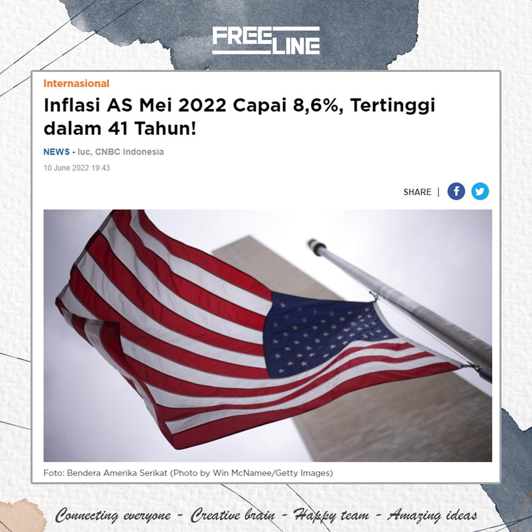Freelinein's tweet photo. Inflasi AS telah meningkat lagi menjadi 8,6% pada bulan Mei 2022. Ini akan menjadi peringatan kembali untuk sektor keuangan beresiko seperti #kripto

Akan kah bulan #bitcoin akan mengalami crash lagi? Untuk saat ini harga $BTC masih stabil dikisaran 28k-31K

#DYOR #USA #inflation https://t.co/CpEdOnG1ZN