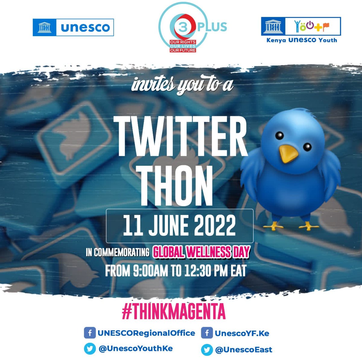 He who has health has hope, and he who has hope has everything
@UnescoYouthKe 
@UnescoEast 
@NatcomUnescoKe 
@collinsoswago

#ThinkMagenta #GWD22 #03plus #Fit4life #heights4health