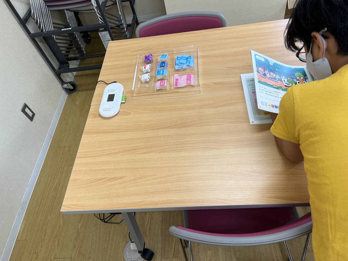 Jun1W's tweet image. #014
今回もロボットトイ「toio™️(トイオ)」も使ってもらってます。
2名のninjaが参加してくれています。
ただ、ninjaは1時間ぐらいで集中力が切れ、scratchに戻っていきます。
上手い具合に前半後半が形作られています。
#CoderDojo吉備
#CoderDojo岡山
#CoderDojo
#toio