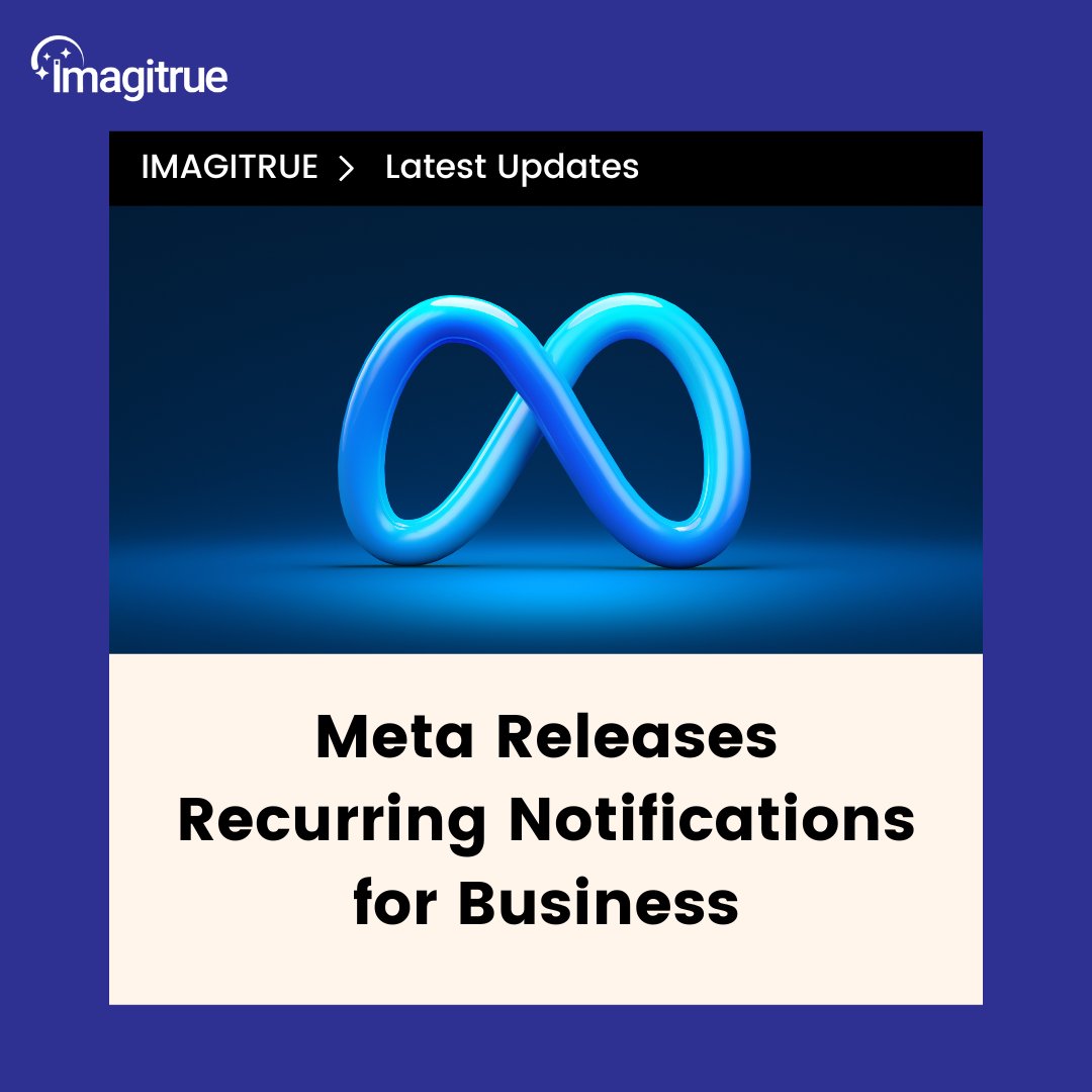 Now you can use Facebook to message prospects or customers as often as you wish. 
That’s because Meta, the parent company of Facebook, now allows “Recurring Notifications.” 😃
#metaupdates