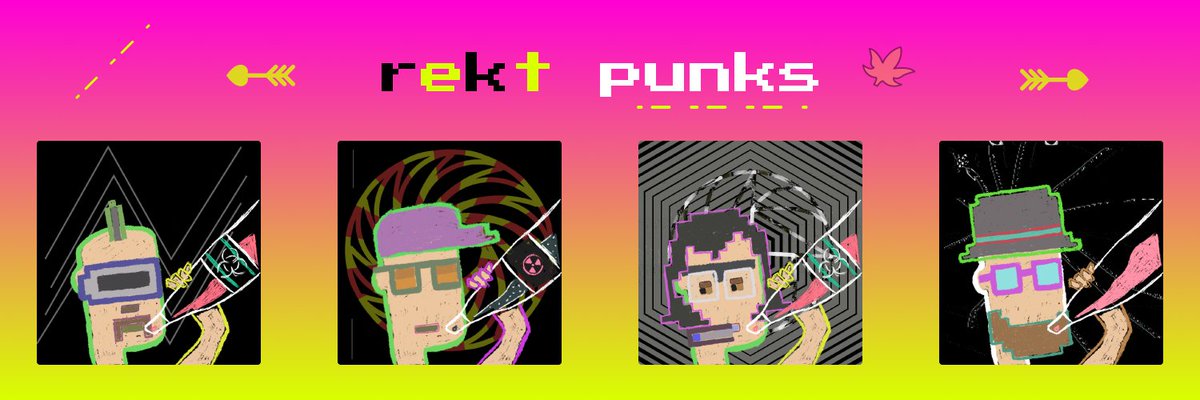 RektPunksNFT's tweet photo. @rektguyNFT Web 4 me https://t.co/GdWwEJB2cn