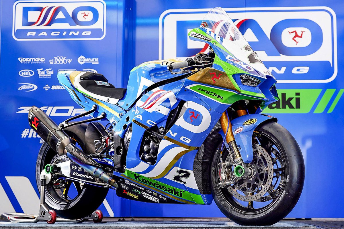 Kawasaki Team Green (@ukteamgreen) on Twitter photo The delayed <a href="/ttracesofficial/">Isle of Man TT Races</a> Senior TT race is scheduled to run today at 11am.
Best of luck to <a href="/deanharrisonTT/">Dean Harrison</a> and <a href="/DAORacing/">DAO Racing</a> for a fast and safe race! ✊🏻 The delayed <a href="/ttracesofficial/">Isle of Man TT Races</a> Senior TT race is scheduled to run today at 11am.
Best of luck to <a href="/deanharrisonTT/">Dean Harrison</a> and <a href="/DAORacing/">DAO Racing</a> for a fast and safe race! ✊🏻