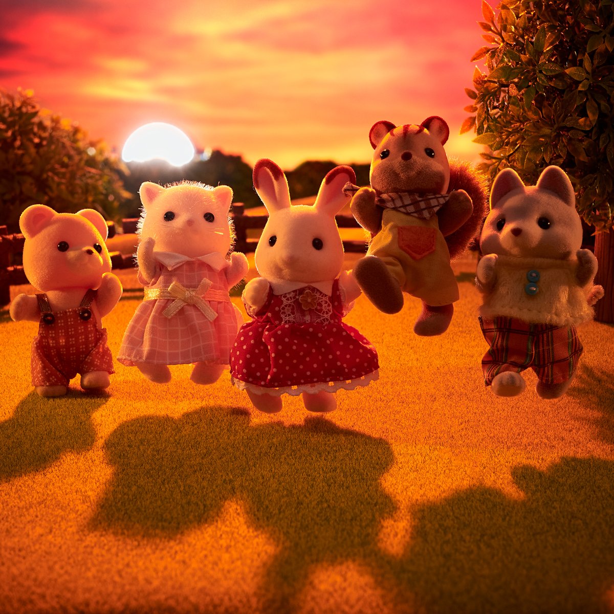 Sylvanian Families on Twitter "The Sylvanian children just love to play with their best friends