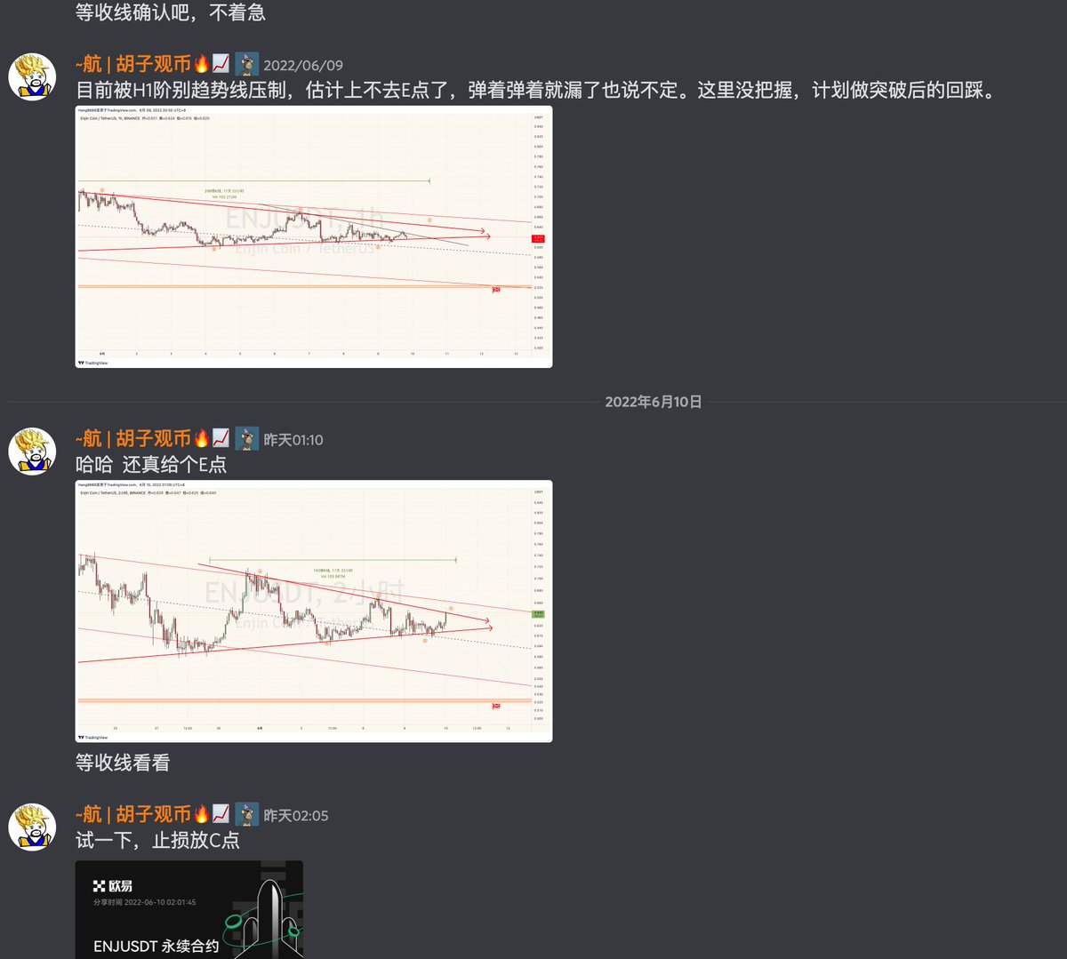 hang53828065's tweet photo. #BTC #ENJ #ETH #APE #COYPTO #WEB3 欢迎加入胡子观币
https://t.co/XPmpRIvDUM https://t.co/zWyOibWpys