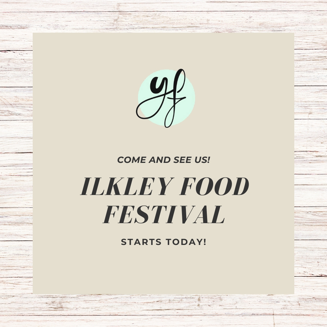 Today is the day!! 🎉

We're at Ilkley Food Festival all weekend, so be sure to stop by and say hello! We're super excited to be here and brought lots of yummy flapjack with us, so you have the perfect little pocket snack while watching the entertainment! 😍
