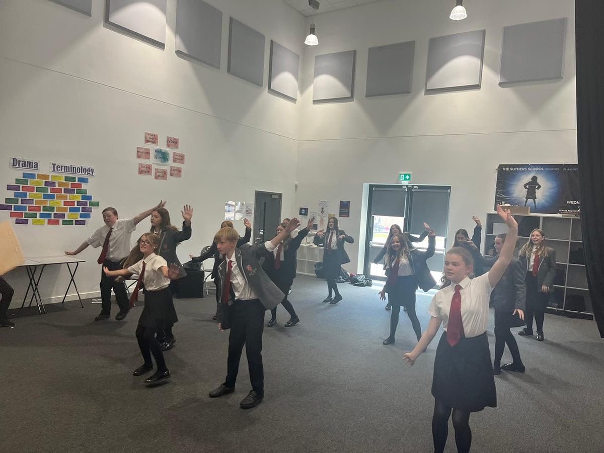 SuthersSchool's tweet photo. Getting ready for A Night At The Musicals #TheSuthersSchool https://t.co/viAMQm9kkU