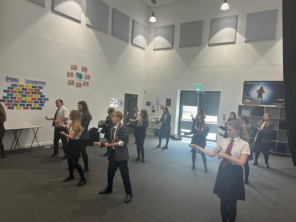 SuthersSchool's tweet photo. Getting ready for A Night At The Musicals #TheSuthersSchool https://t.co/viAMQm9kkU