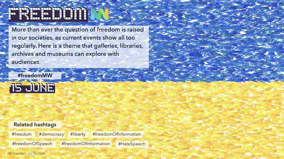 MuseumWeek's tweet photo. Good Morning the Pacific ! More than ever the question of #freedomMW is raised in our societies, as current events show all too frequently. Here is a theme that galleries, libraries, archives and museums can explore with audiences. #MuseumWeekPAC #MuseumWeek https://t.co/y8MJgUu5jM