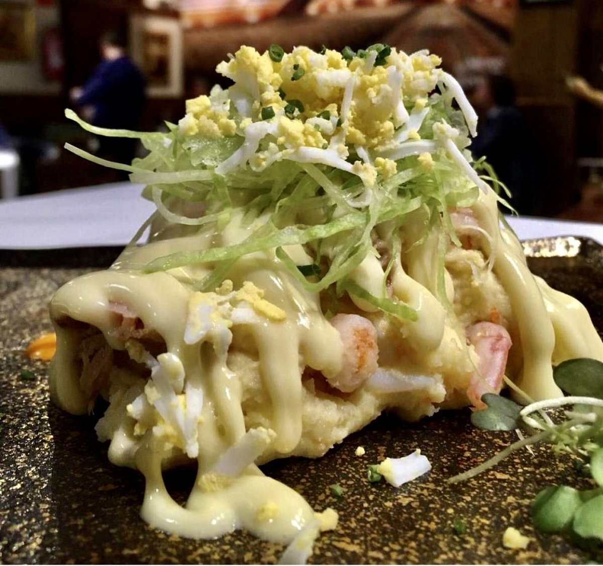 JCCapel's tweet photo. @EnsaladillaODER, el ojo gastronómico que decapita y ensalza ensaladillas desde Sevilla. ¿Qué ingredientes están prohibidos en una ensaladilla? ¿Existe la receta perfecta? ¿Qué ayuda prestan los GOES? El humor de un grupo de gourmets sevillanos.  https://t.co/gauJOfMfLb https://t.co/n2AWUGwsPP