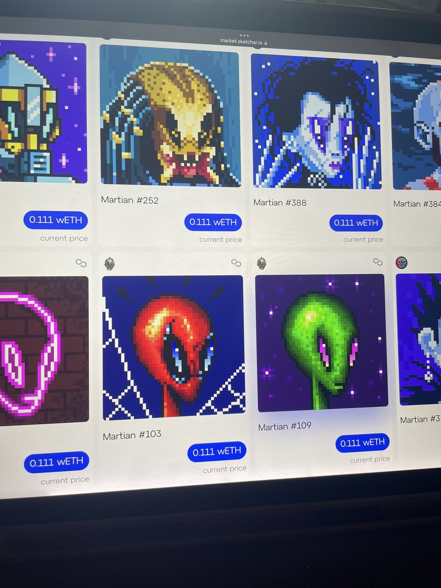 freakt0r's tweet photo. @ruanthchrisley Look at this amazing collection!
0.111 wETH! Wow! What the price!

https://t.co/dLC44SPsWF https://t.co/g3kyzgVdCT