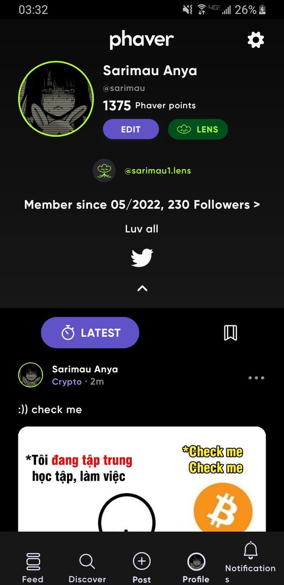 I like this project very much, hope it develops well and I can get mine too🚀🚀🚀🚀🚀
My Phaver UserName:<a href="/sarimau/">sari_dewi</a>
#phaver