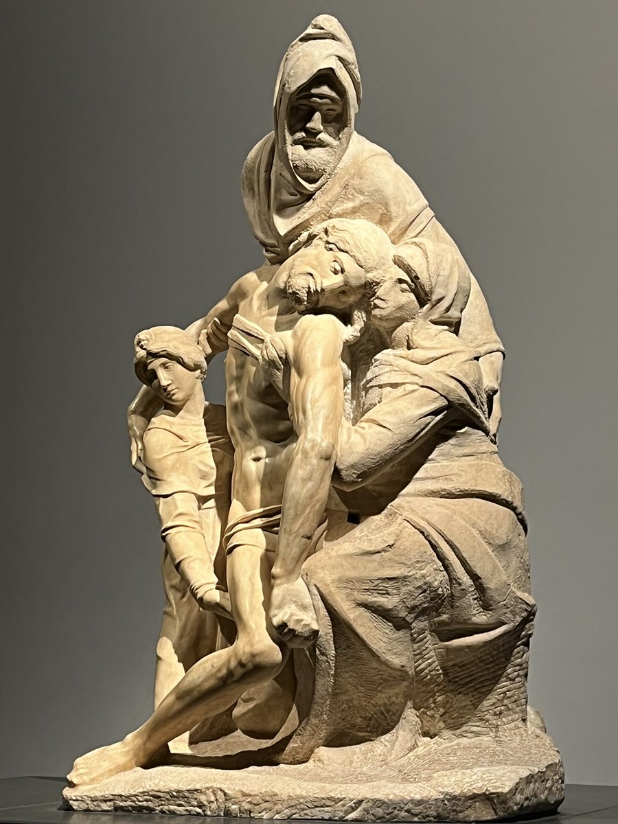 montgomeryandy's tweet photo. Michelangelo Pieta in Florence. https://t.co/5xSvmZEfac
