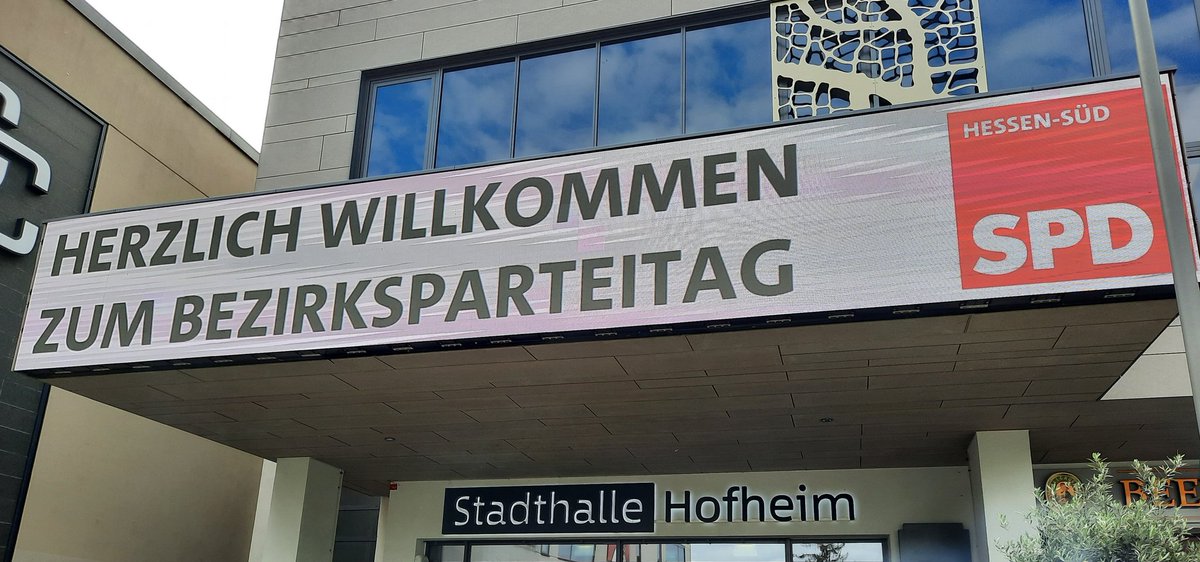 #Bezirksparteitag #SPDHessenSüd