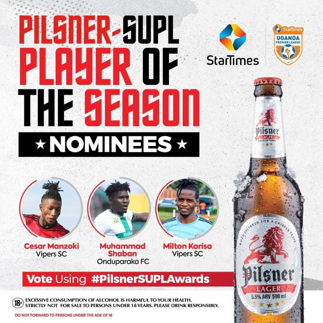 Double nomination for @MoShabanJ  by @UPL as Player of the season and forward of the season. 

No wonder @OnduparakaFC1 is God's team.