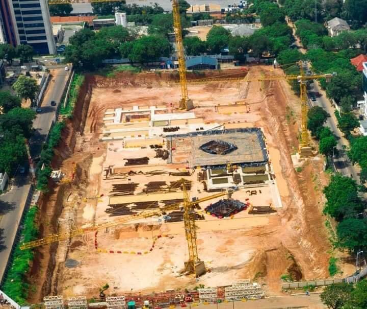 olonkatv's tweet photo. Drone view of our dear National cathedral.. #Ghana #Accra #Mahama #nanaaddo https://t.co/ijMWlVyWus