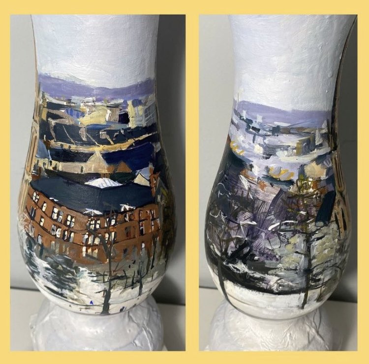 What an excellent work done by “Jenny Hunter”a 360 of Glasgow Queen’s Park,incredible to think one of our old column been transformed into a piece of ART! https://t.co/RjLiEDMaqq