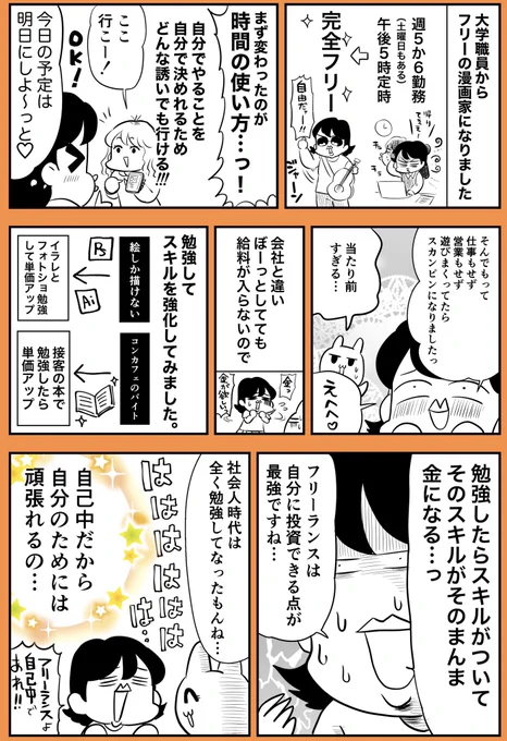 フリーランスの実態・・・
それは、自己中!!!

#日刊あんじゅ先生 