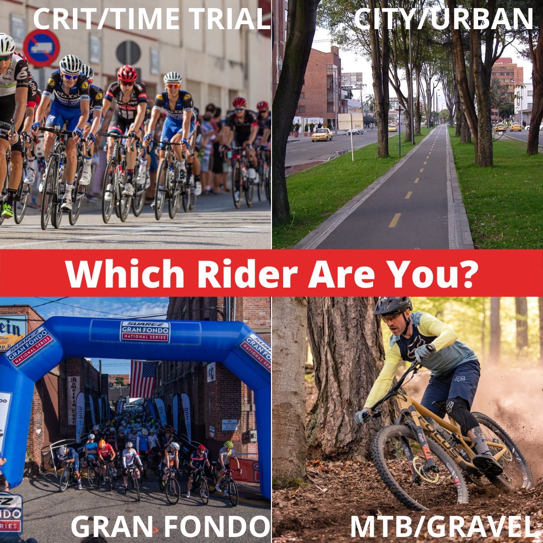 Prowess_Global's tweet photo. Which Rider Are You?
---
¿Qué Ciclista Eres?

#criterium #timetrial #granfondo #mtb #gravel #roadbike #mountainbike #gravelbike #timetrialbike #commuterbike #ebike #electricbike #electric #bicicleta #bicicletaelectrica #commuter #cyclingapparel #cycling #ciclismo #cyclinglife https://t.co/GPEhHr2dtW