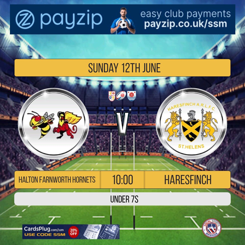hawks_rl's tweet photo. All 3 teams back in action tomorrow, double header at Finch the 10s taking on @IRBSCC and the 11s facing @OSJARLFC. The 7s travel to Widnes to play @hfharl Good luck to all the players #123Finch #COYF https://t.co/CgKIM0Wicb
