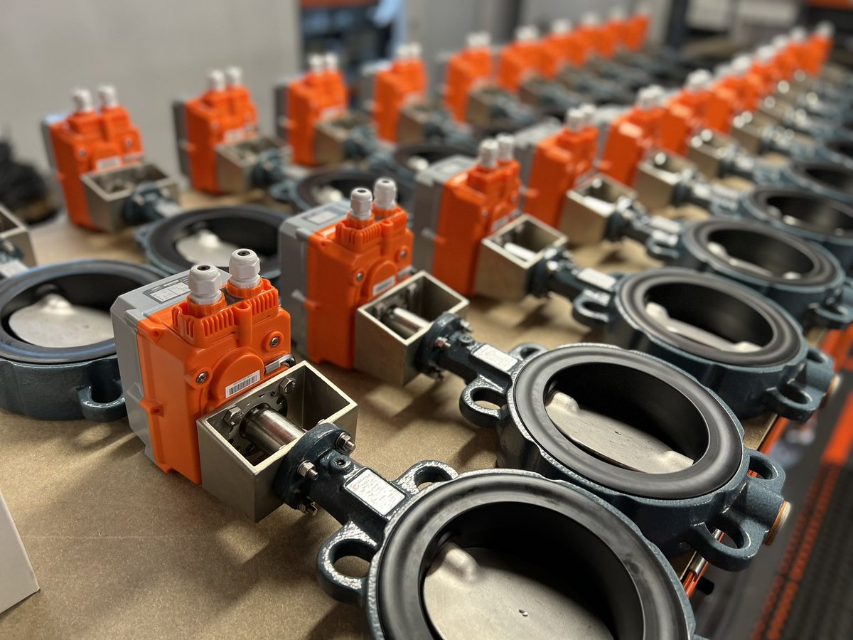 avactuators's tweet photo. Awesome order ships for special low temperature actuated valves using our uniquely smart AVA actuators ! https://t.co/qcyZcYRAJv