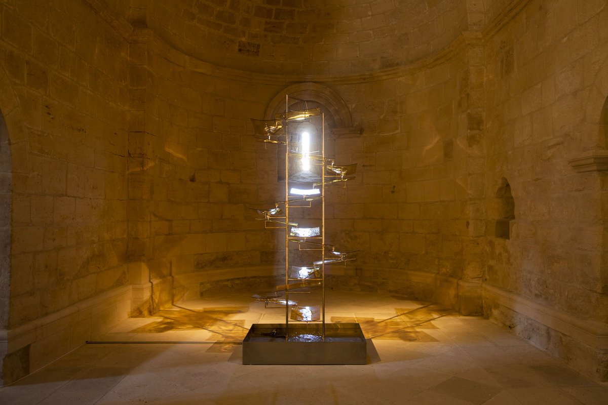 arledomaine's tweet photo. En junio veremos expuesta en nuestra Abadía una exclusiva pieza de la colección de Patrizia Sandretto Re Baudengo: ‘Flowing Water’ (2006) del artista Jeppe Hein.
#abadiaretuerta #arte https://t.co/ZUXp7q9bbA