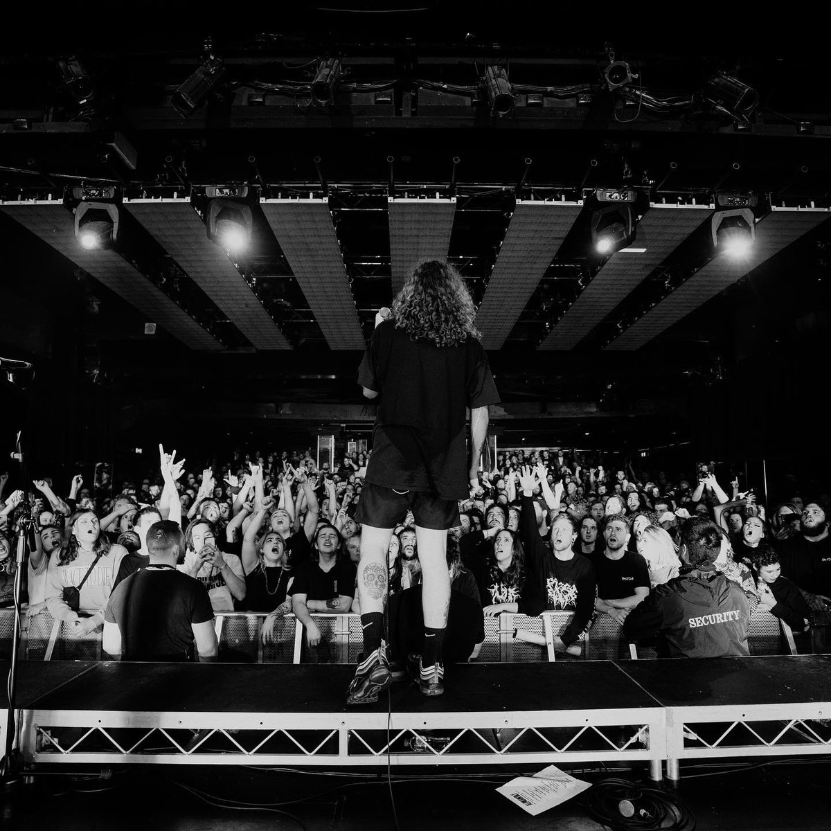 AlphaWolfCVLT's tweet photo. Last night was a dream, the largest headline show we’ve ever played. Thank you so much Melbourne, so proud to call this place home ❄️

Tonight The Metalcore Snitches Tour rolls through Adelaide, tickets will be available at the door. 

P: Tomise https://t.co/3tifDVhHYN