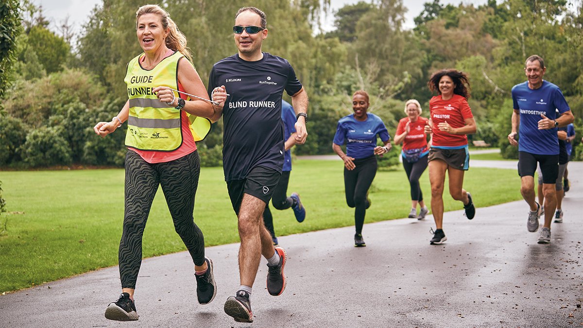 The fantastic thing about running and athletics is that it's very welcoming and accessible for those with disabilities. You can help support runners to take part in running by becoming a guide runner. Spaces currently available on upcoming courses: bit.ly/EAGuideRunning