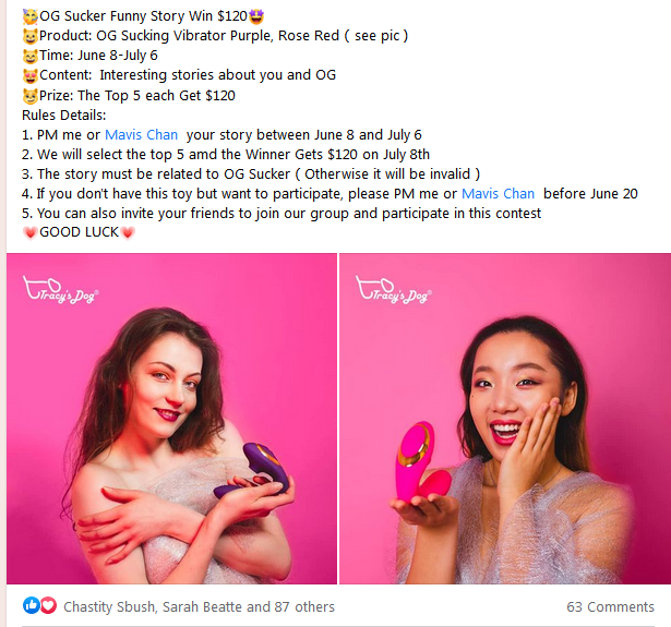 🥳 OG Sucker Funny Story Win $120🤩   If you are interested to join our group and participate in this contest<a href="/tag/sex"class="tags"><span>#sex</span></a><a href="/tag/pillowtalk"class="tags"><span>#pillowtalk</span></a><a href="/tag/sextoy"class="tags"><span>#sextoy</span></a><a href="/tag/afterdark"class="tags"><span>#afterdark</span></a><a href="/tag/sexualwellness"class="tags"><span>#sexualwellness</span></a>