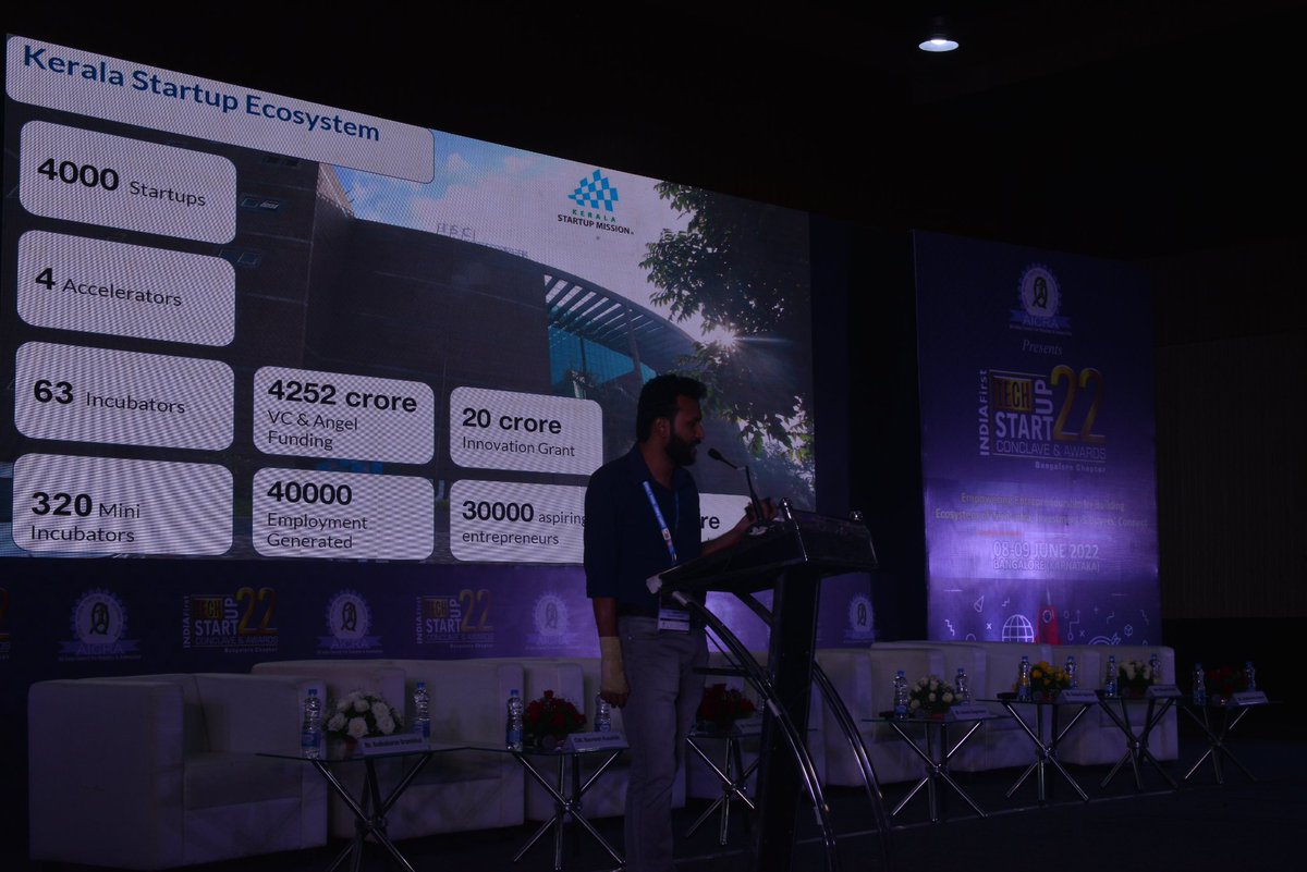 AICRAINDIA's tweet photo. We had the esteemed presence of Shri Abhijith Prasannakumar, Kerala Startup Mission, Govt of Kerala to share his views an perceptions on State Vision for Technology Start-ups, Addressing Start-up challenges and building ecosystem.#RajSharma #RajeshPathak #AshwathNarayan https://t.co/fOL8SWjp0s